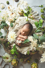 おくるみポーズ06